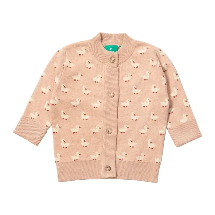 Little Ducks Knitted Cardigan