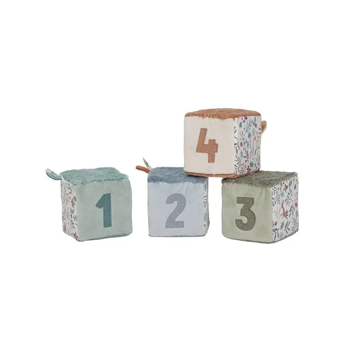Little Dutch 4 Soft Blocks – Forest Friends