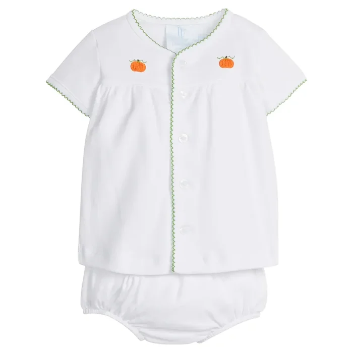 Little English Pinpoint Layette Set