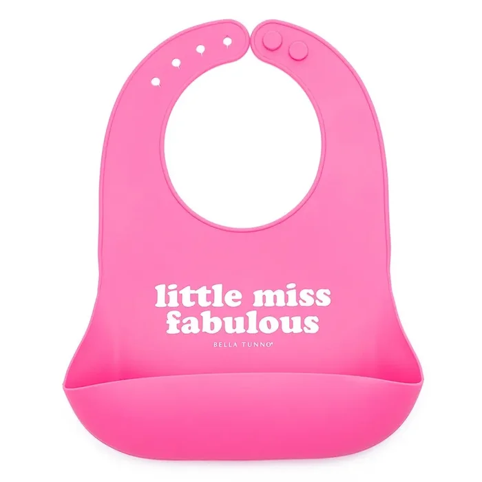 Little Miss Fabulous Bella Tunno Wonder Bib