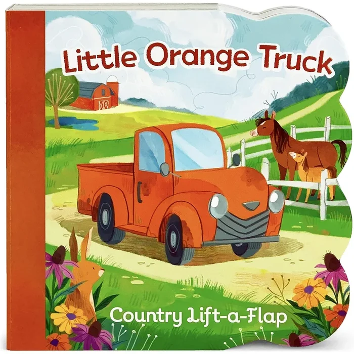 Little Orange Truck Country Lift-a-Flap Book