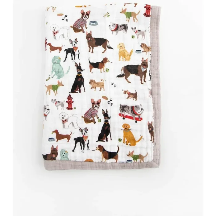 Little Unicorn Cotton Muslin Baby Quilt