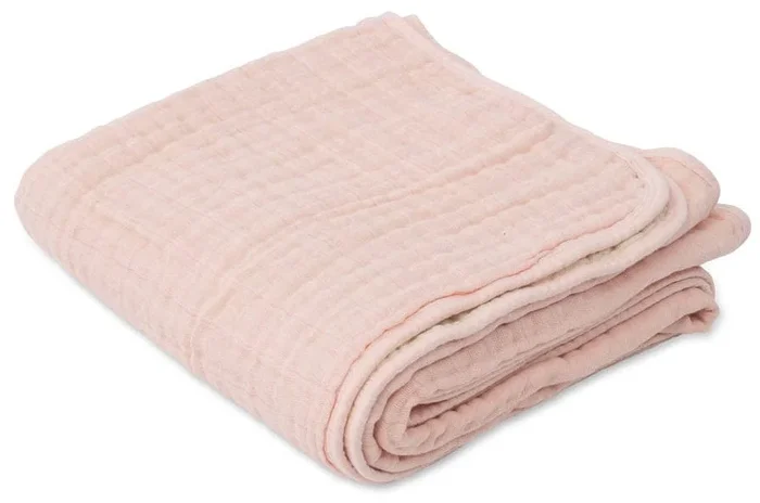 Little Unicorn Cotton Muslin Quilt – Rose Petal