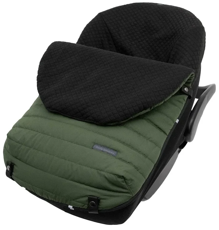 Little Unicorn Infant Car Seat Footmuff – Dark Green