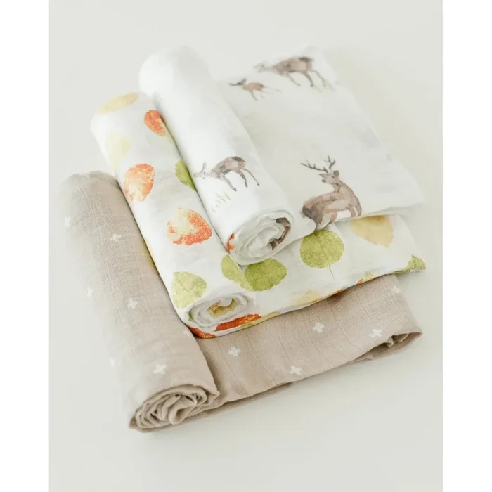 Little Unicorn Little Unicorn Cotton Swad 3pk Llama