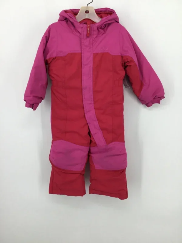 LL Bean Child Size 2 Pink Outerwear – girls