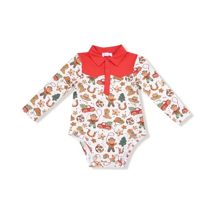 Long Sleeve Cowboy Bodysuit