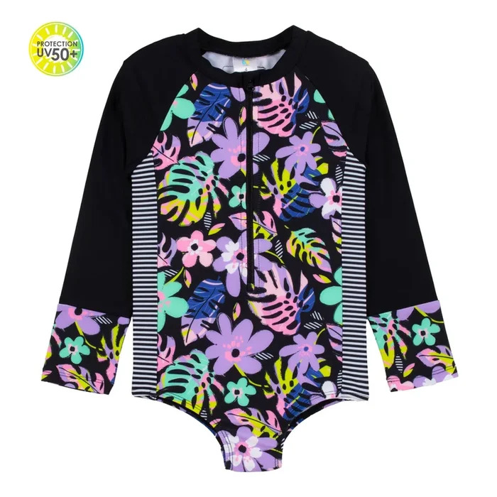 Long Sleeve Rashguard Swimsuit