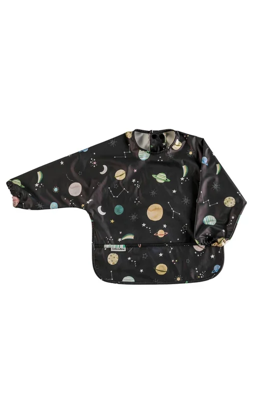 Long Sleeve Waterproof Bib – Planets