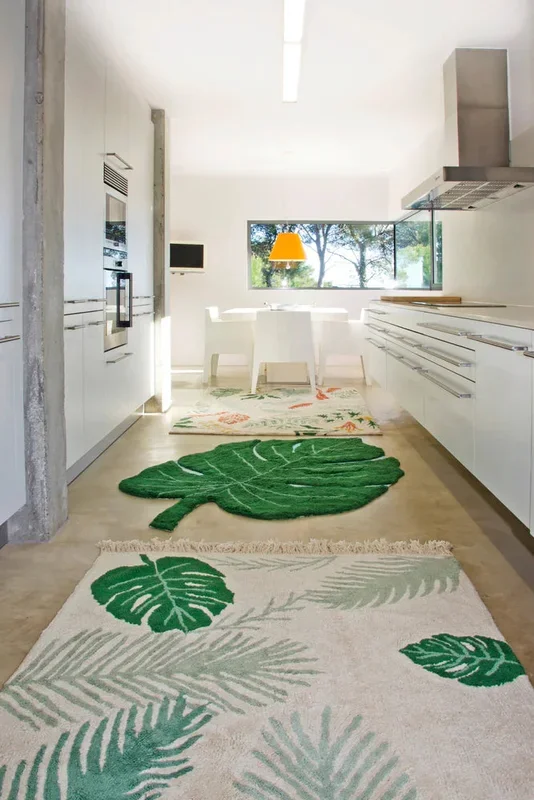 Lorena Canals Washable Rug – Tropical Green
