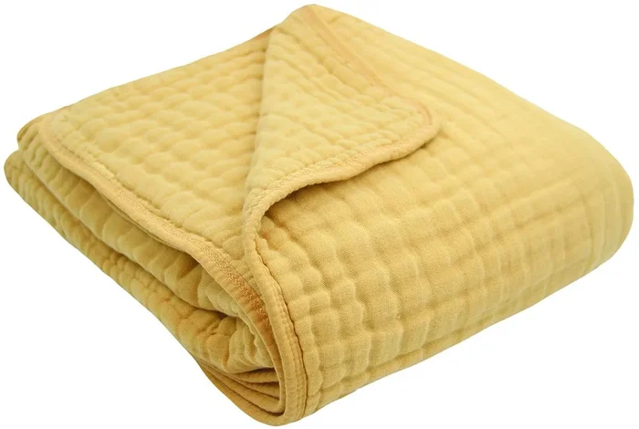 Lou Lou & Company Cloud Muslin Quilt – Honey, Large