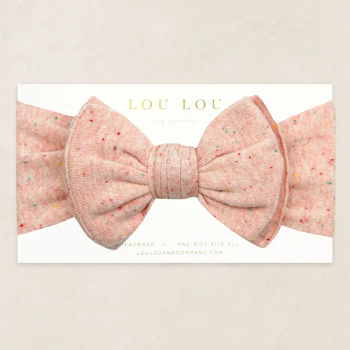 Lou Lou & Company KNIT HEADBAND – PETAL SPECKLE