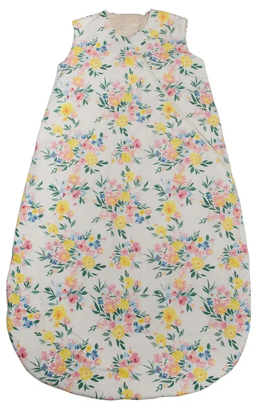 Loulou Lollipop TENCEL Sleep Bag 2.5 Tog, 18-36 Months – Floral Bouquet