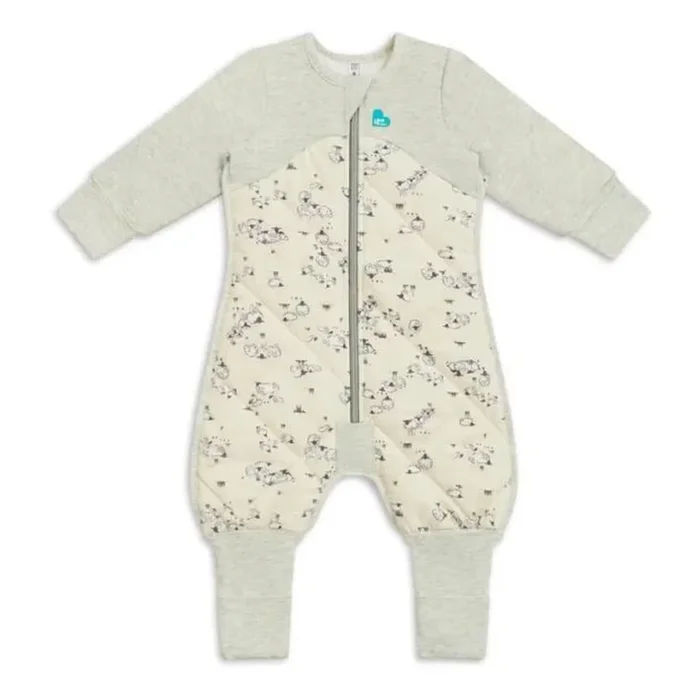 Love To Dream Organic Cotton Sleep Suit With Merino Wool 3.5 Tog Sand – Sheep Life