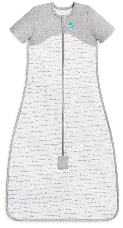 Love To Dream Short Sleeve Sleep Bag Organic Cotton Mild, 18-36 M – Dreamer White