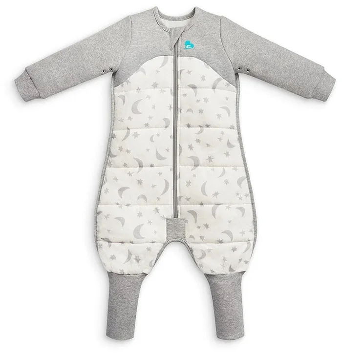 Love To Dream Sleep Suit Quilted Cotton 2.5 TOG, 6-12 M – Moonlight White