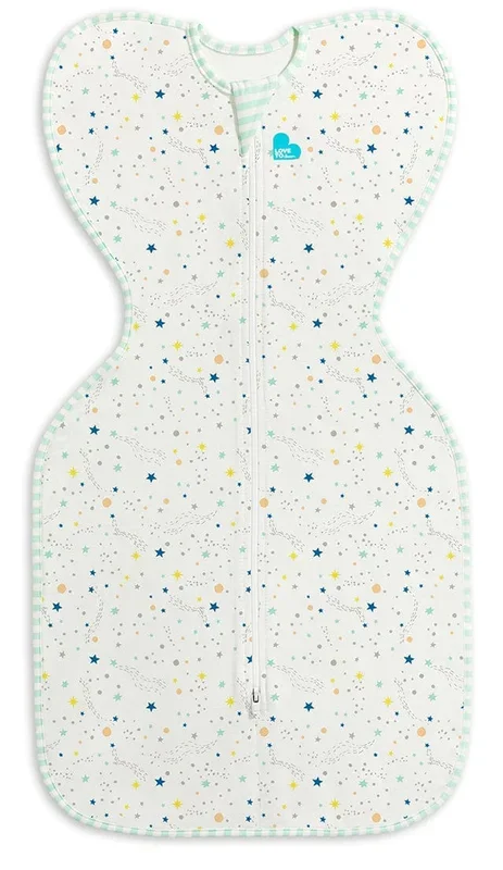 Love To Dream Swaddle UP Organic Lite, Newborn – Cream Constellation