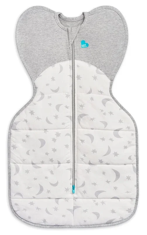 Love To Dream Swaddle UP Quilted Cotton 3.5 TOG, Newborn – Moonlight White