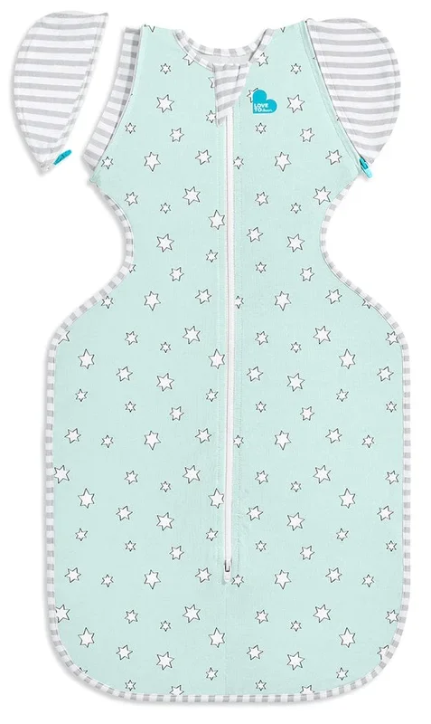 Love To Dream Swaddle UP Transition Bag Bamboo Lite, Medium – Superstar Mint