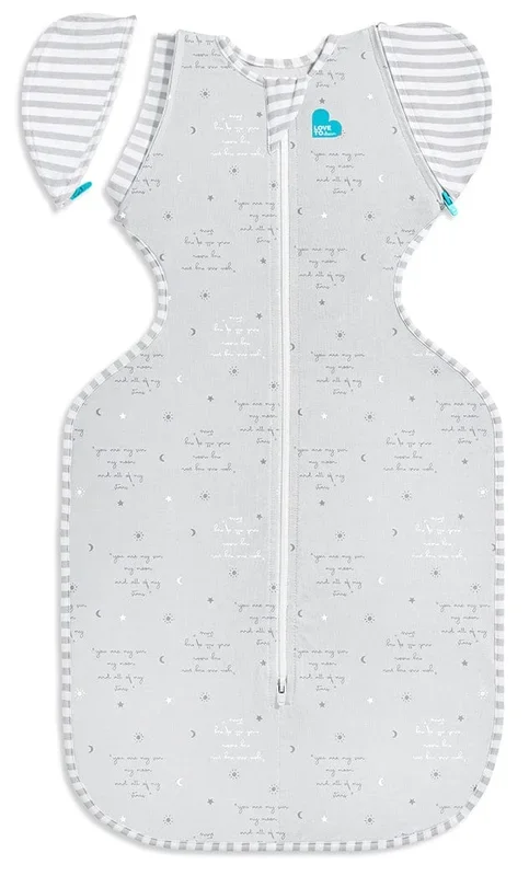 Love To Dream Swaddle UP Transition Bag Lite, Medium – You Are My Grey