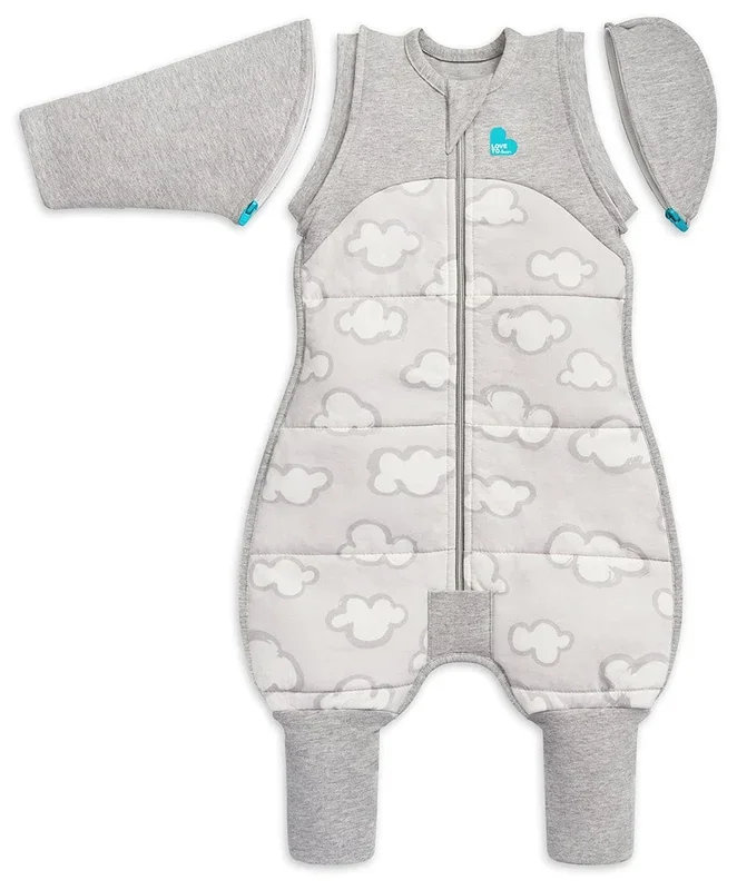 Love To Dream Swaddle UP Transition Suit Quilted Cotton 2.5 TOG, X-Large – Daydream Grey