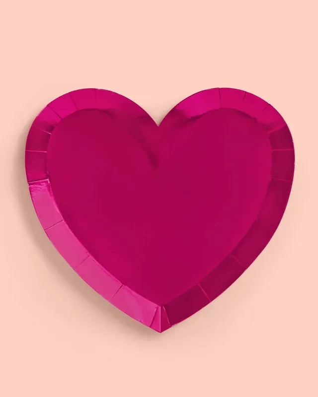 Lover Plates – 25 Heart Plates