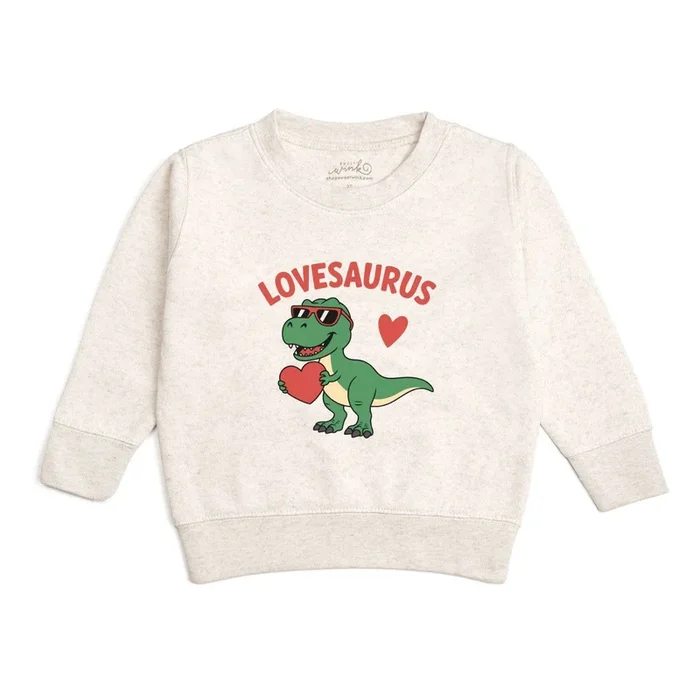 Lovesaurus Valentine’s Day Sweatshirt