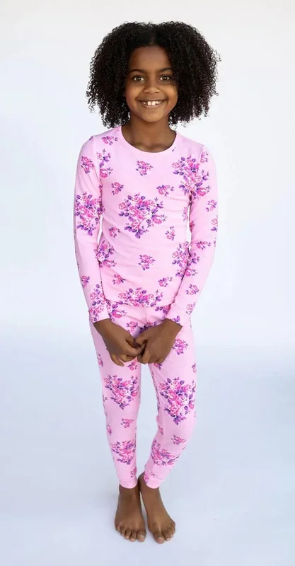 Lovey&Grink Pajamas – Sweet Floral, 2T