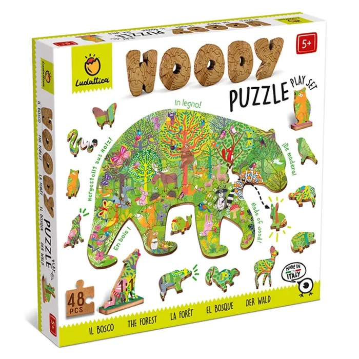 Ludattica – Woody Puzzle – Forest