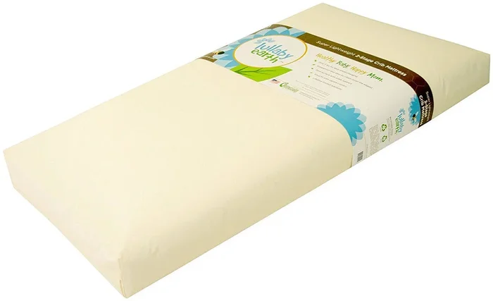 Lullaby Earth Healthy Support Crib Mattress Beige 2-Stage