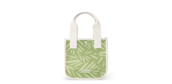 Lunch Bag Food Storage Container Green Leaf