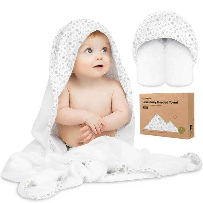 Luxe Baby Hooded Towel (Laurel)