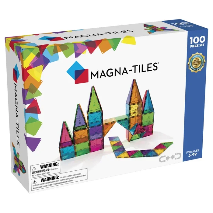 Magna-Tiles Classic 100 Piece Set