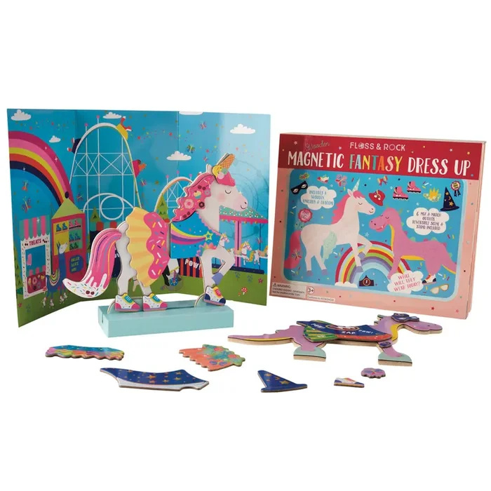 Magnetic Dress Up Fantasy Pets – Wooden Toy