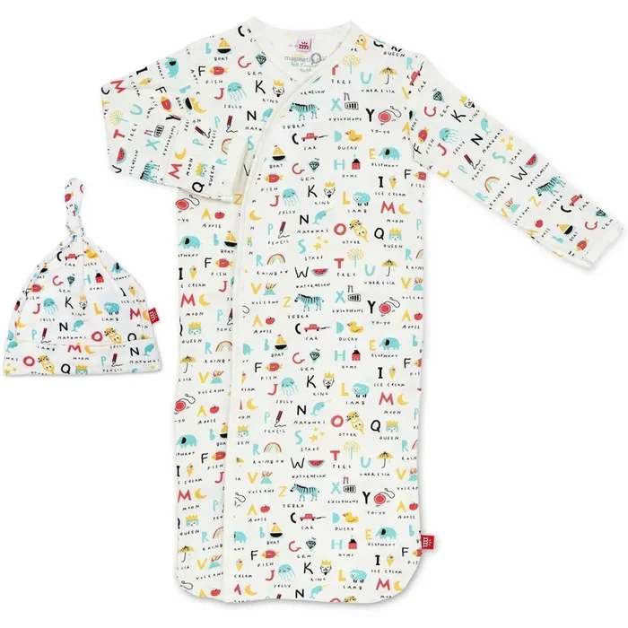 Magnetic Me Gown Hat ABC Love Nested Bean