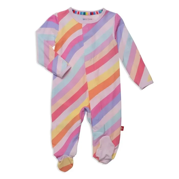 Magnetic Me Modal Footie | Pink Shine