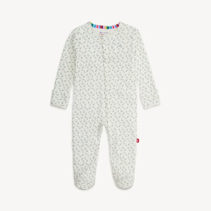 Magnetic Organic Cotton Footie | Eloise