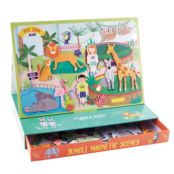 Magnetic Play Scene – Jungle