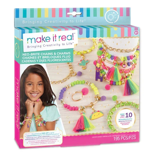 Make It Real Neo-Brite Chains & Charms