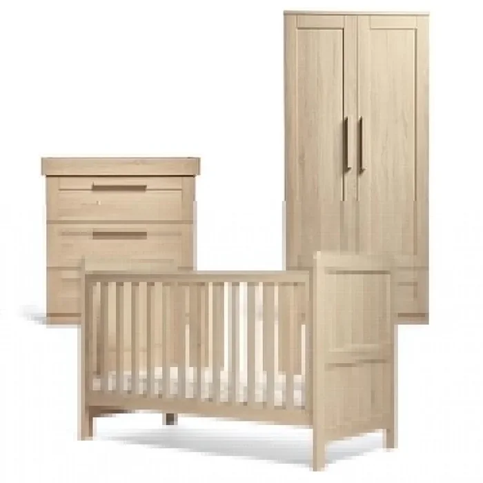 Mamas & Papas Atlas 3pc Furniture Set – Light Oak