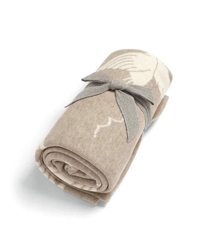 Mamas & Papas Knitted Blanket – Welcome to the World, Duckling Mocha