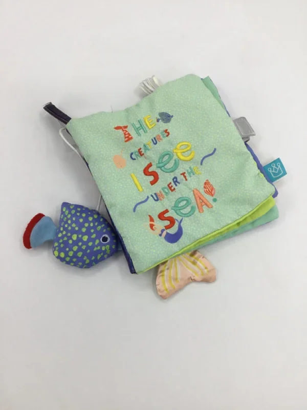 Manhattan Toy Company The Creatures I See Under the Sea Soft Book