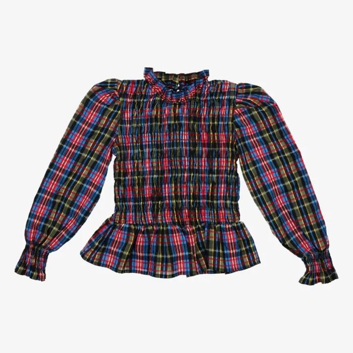 Mars Blouses – Ruby Dusk Tartan