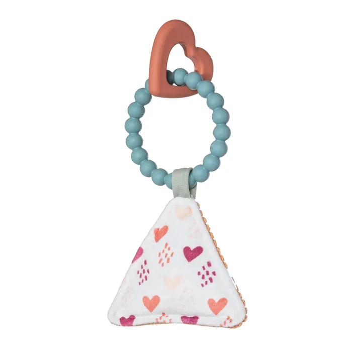 Mary Meyer Simply Silicone Soft Squeaker | Heart