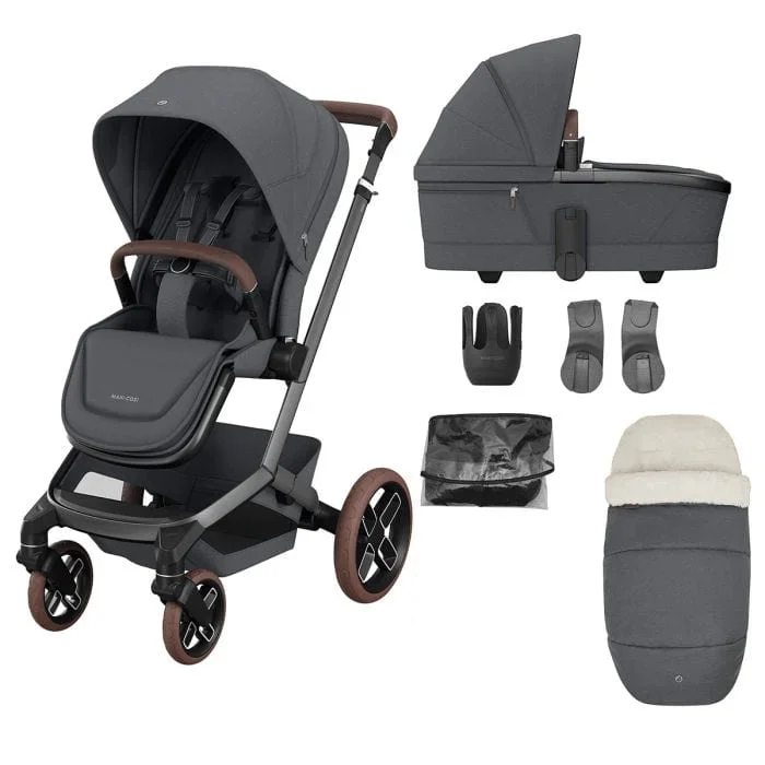 Maxi Cosi FAME 7 Piece Essential Bundle – Twillic Graphite