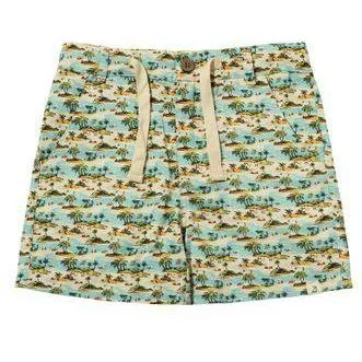 Me & Henry Mahalo Printed Shorts | Blue Islands