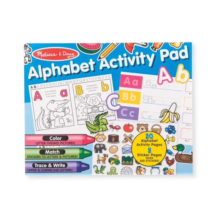 Melissa & Doug Activity Pad | Alphabet