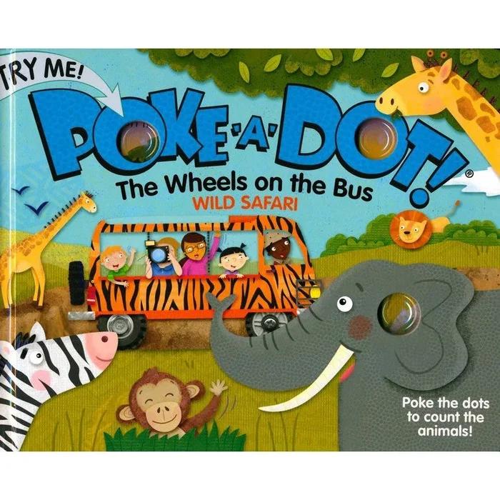 Melissa & Doug Poke-A-Dot | Wheels on the Bus Wild Safari