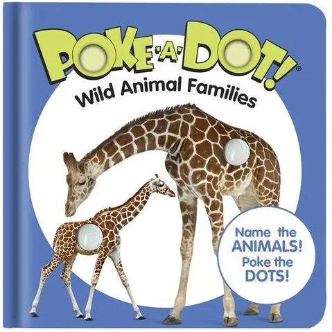 Melissa & Doug Poke-A-Dot Wild Animal Families