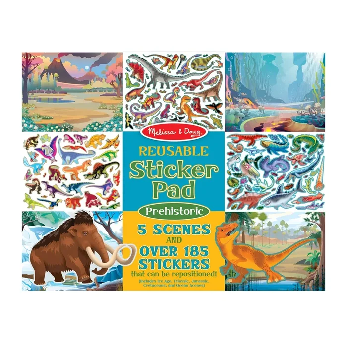 Melissa & Doug Reusable Sticker Pad | Prehistoric